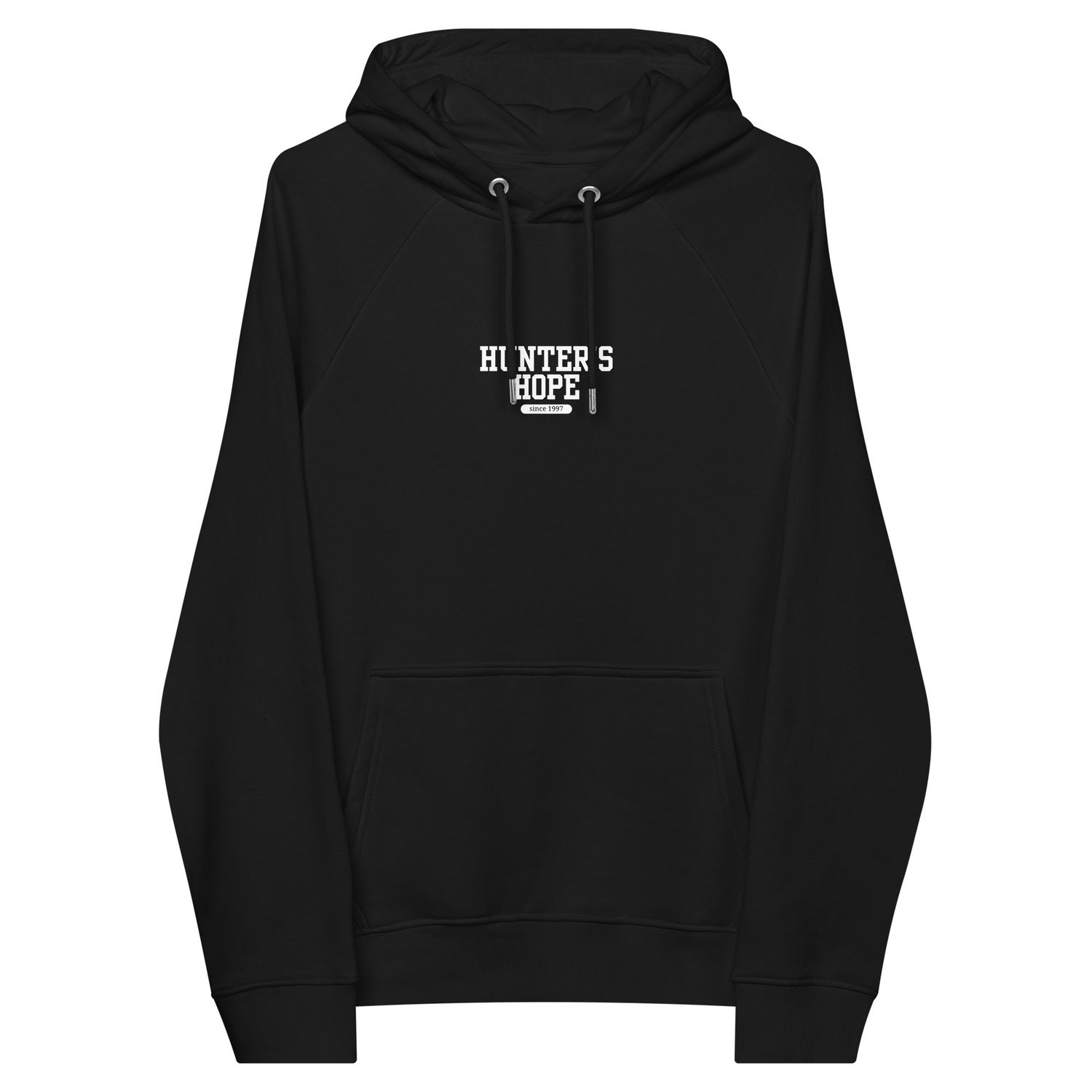 Hunter's Hope - Unisex eco raglan hoodie