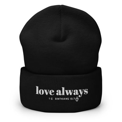 Love - Cuffed Beanie