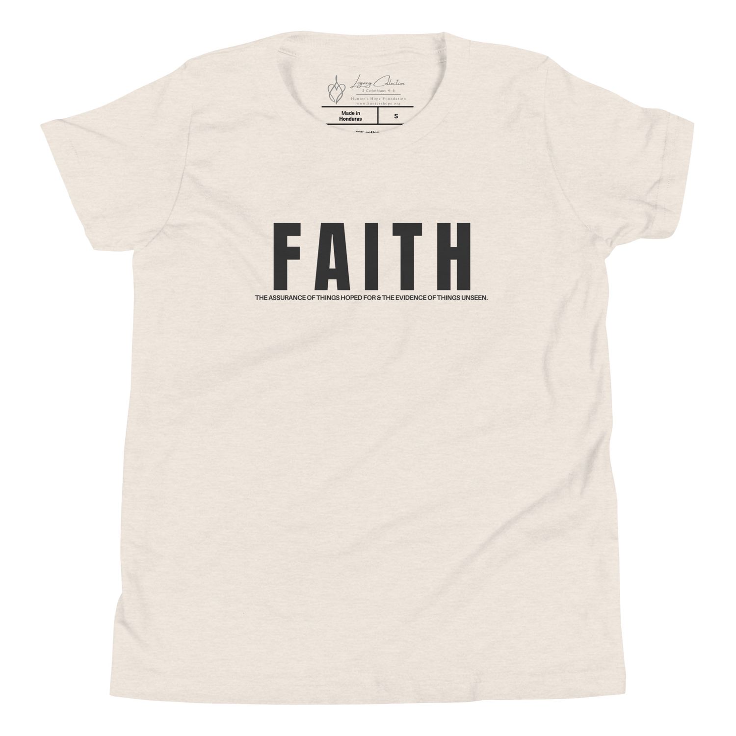 Faith - Youth Short Sleeve T-Shirt