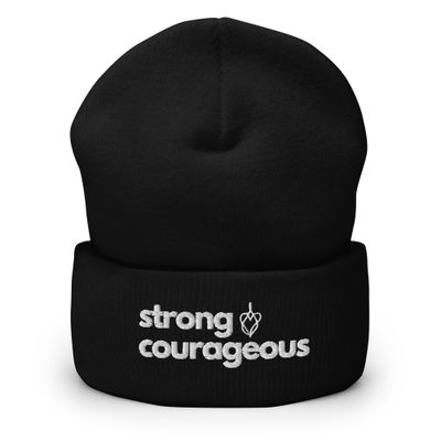 Courage - Cuffed Beanie
