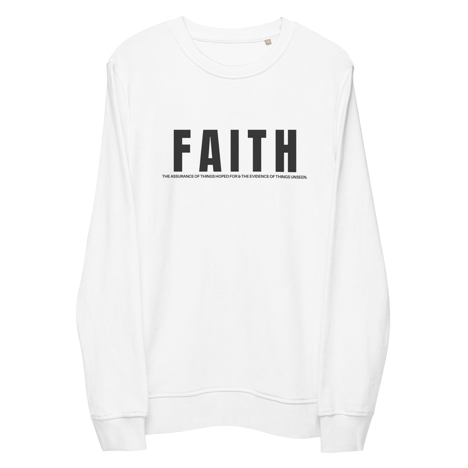 Faith - Unisex organic sweatshirt