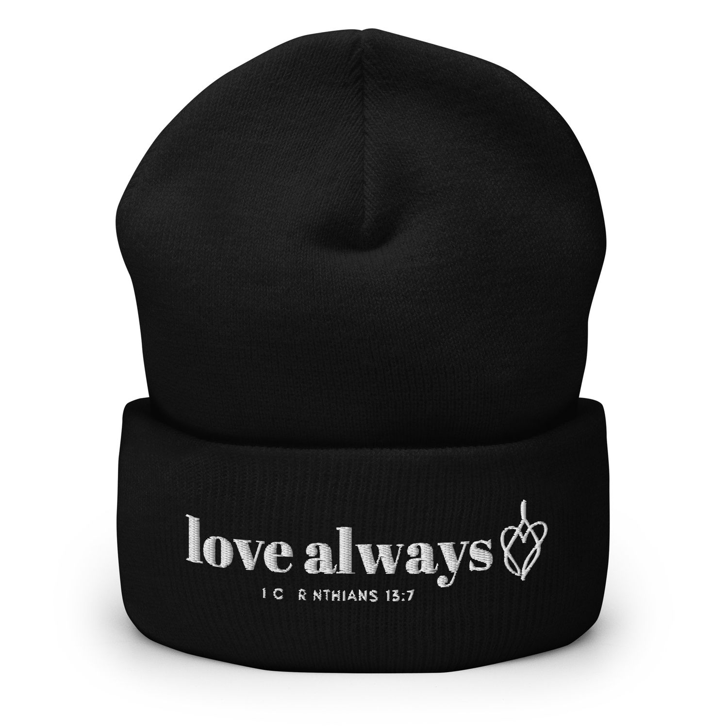 Love Line - Cuffed Beanie