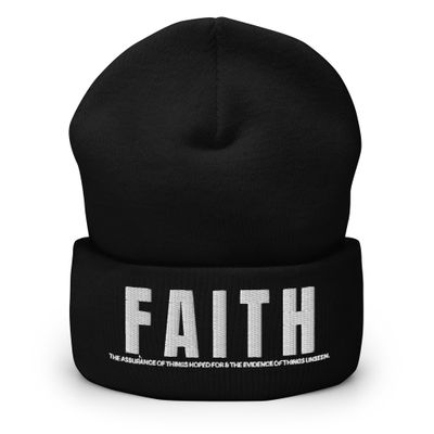 Faith Line - Cuffed Beanie