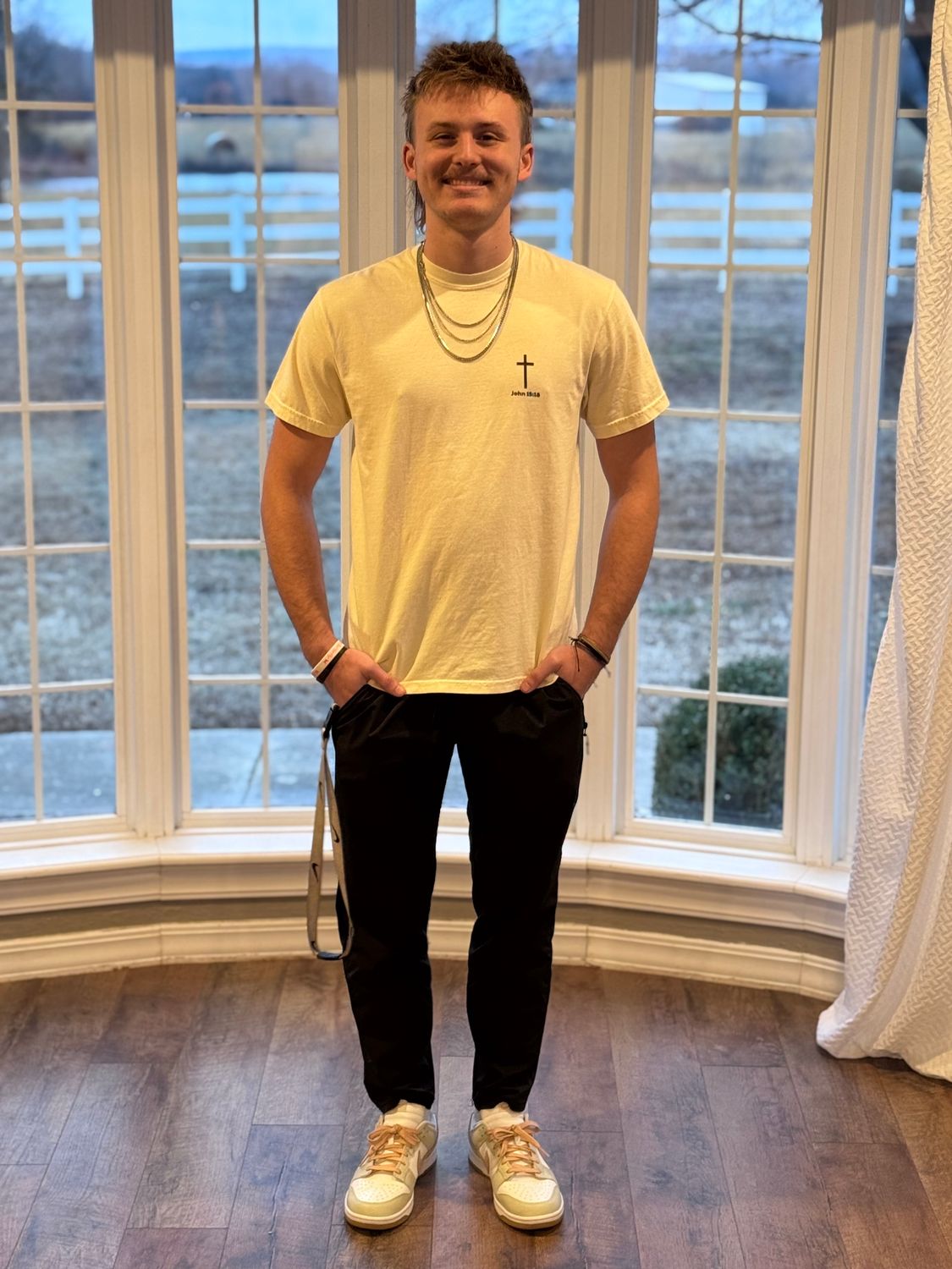 Wyatt Abner's Line - Unisex garment-dyed heavyweight t-shirt