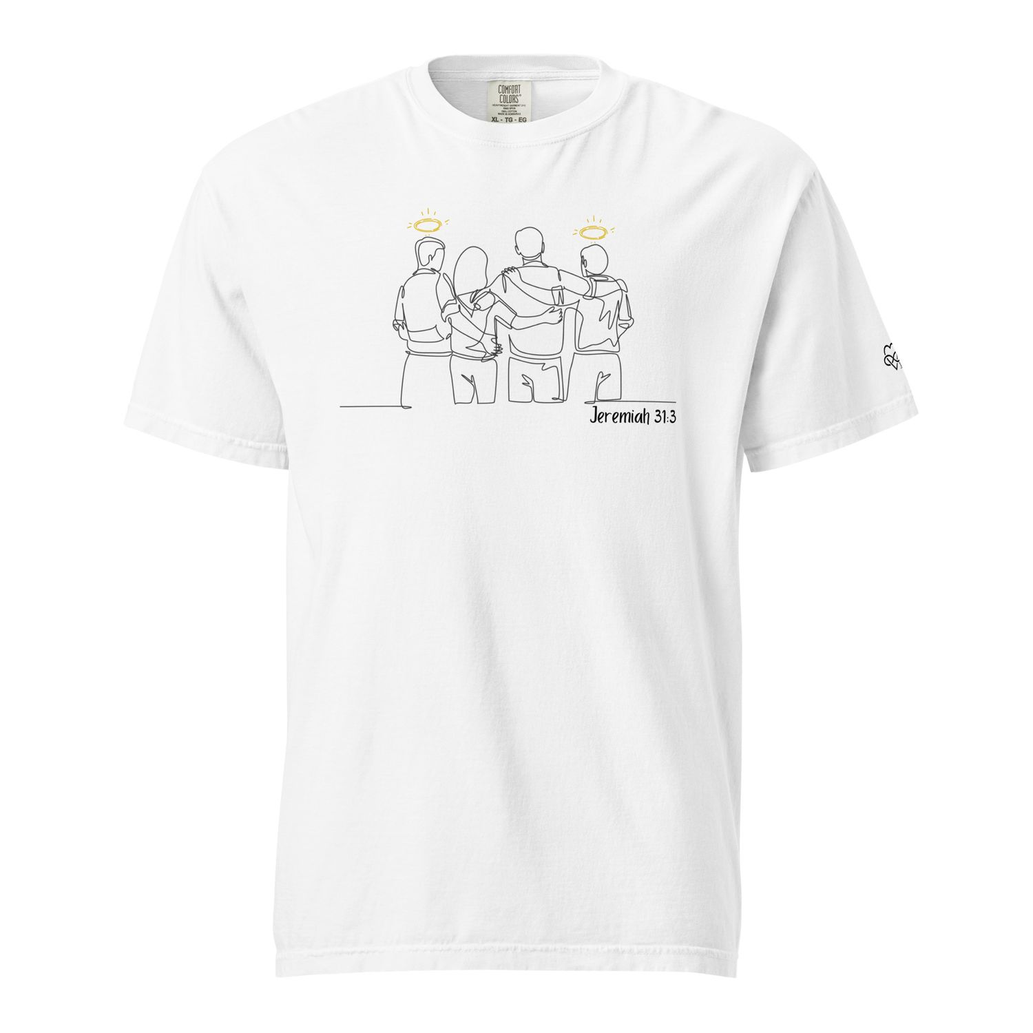 Alyssa Bourassa's Line - Unisex garment-dyed heavyweight t-shirt Alyssa Bourassa's Line - Unisex garment-dyed heavyweight t-shirt