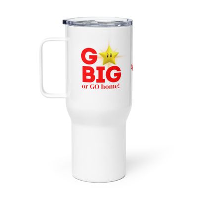 Giovanni Sereno's Line - Travel mug with a handle