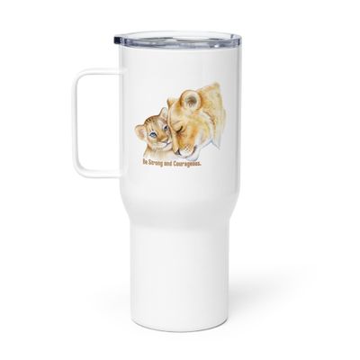 Estella Brook's Line - Travel mug with a handle