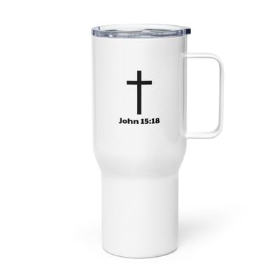 Wyatt Abner's Line - Travel mug with a handle