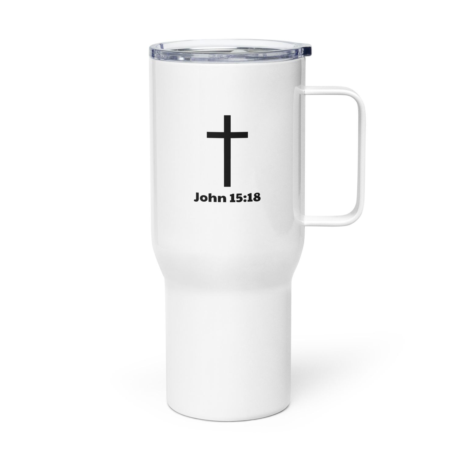 Wyatt Abner's Line - Travel mug with a handle