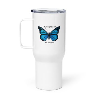 Sienna Seeger's Line - Travel mug with a handle