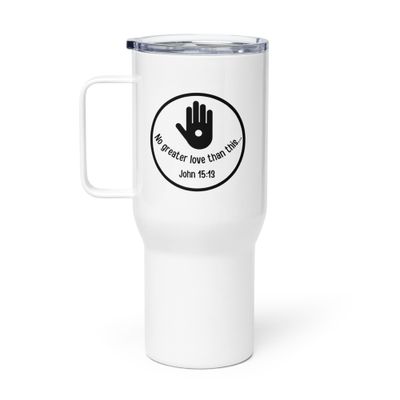 Conner May's Line - Travel mug with a handle