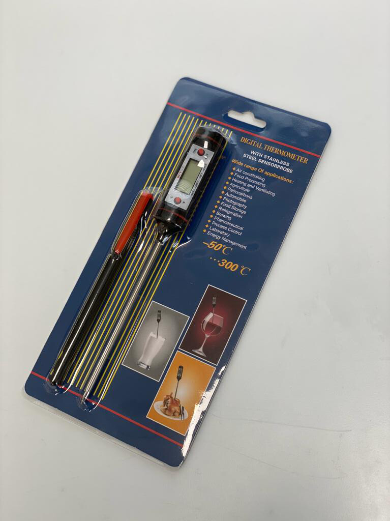 מד חום כיס דיגיטלי + דוקרן