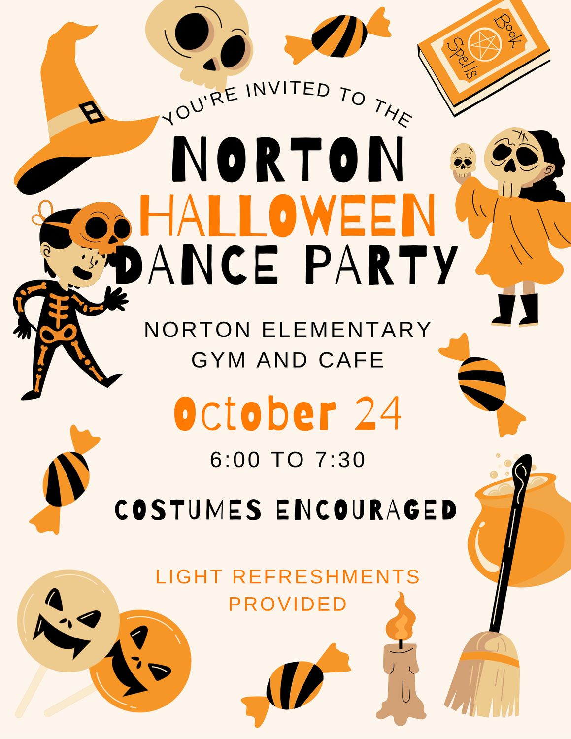 Halloween Dance and DJ Party