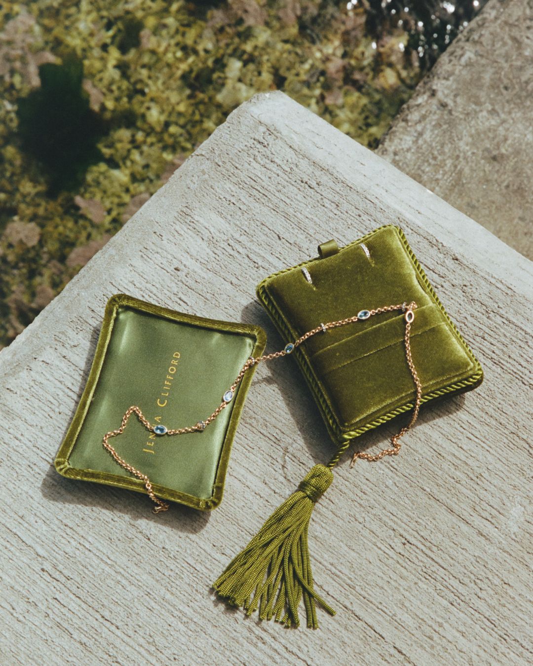 Velvet Jewellery Pouch Box