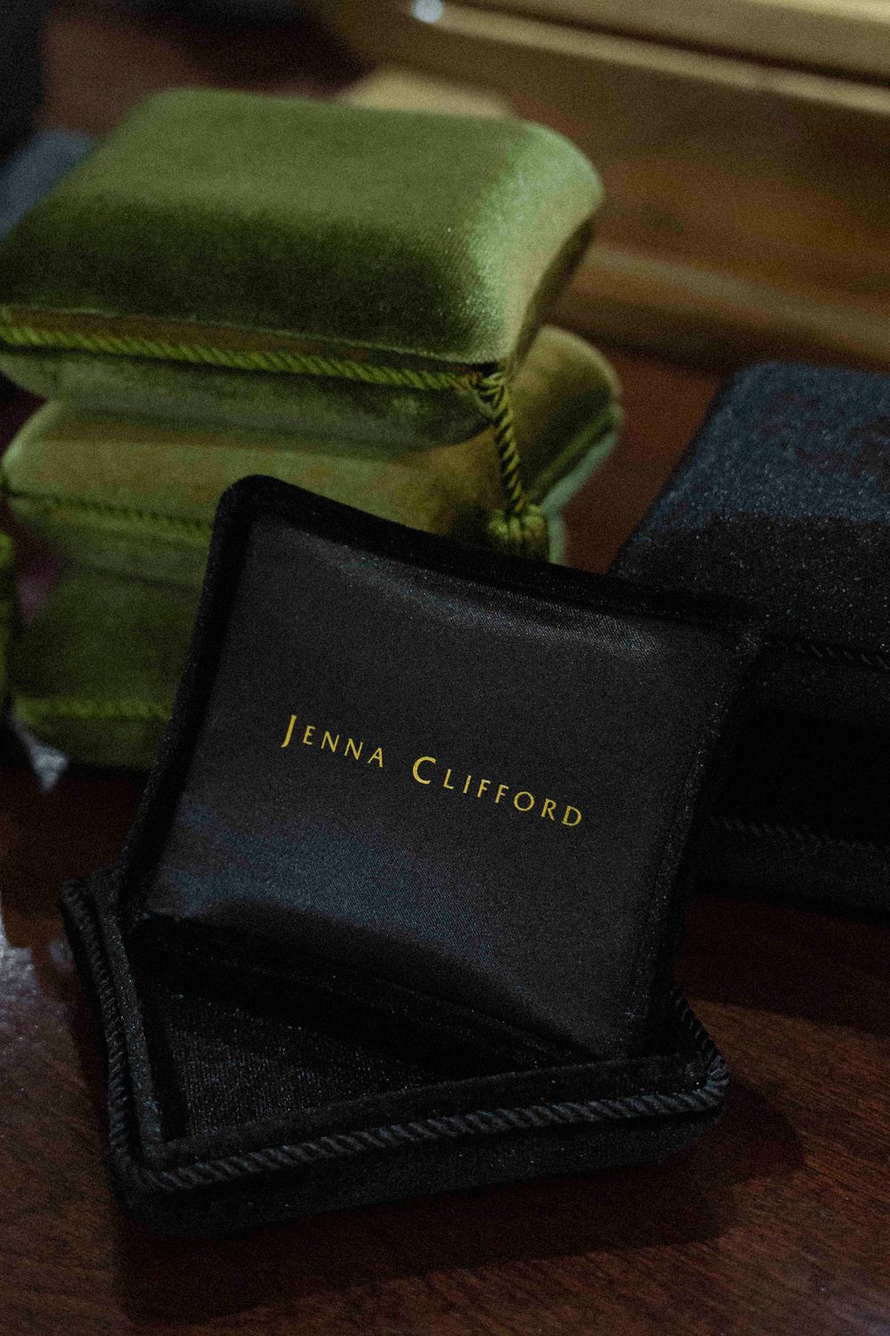Velvet Jewellery Pouch Box