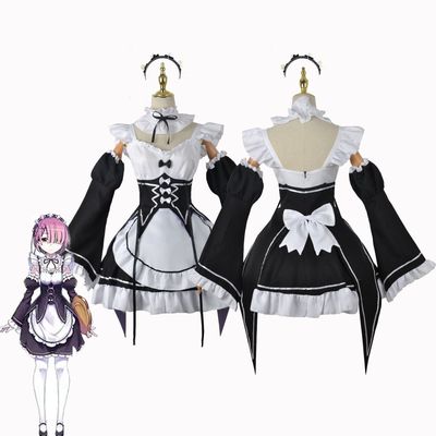RE:ZERO Rem Cosplay Costume
