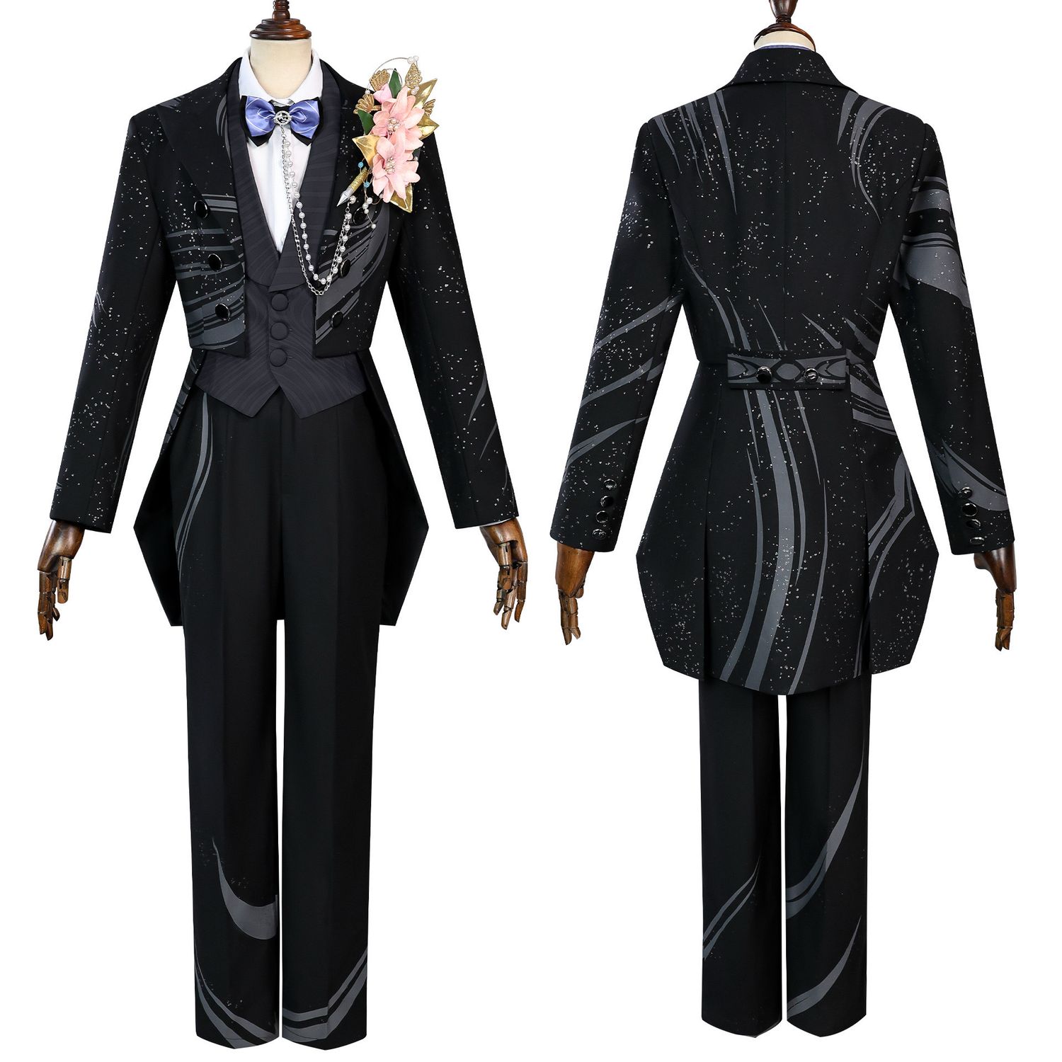 Caleb Love&amp;Deep Space Cosplay Costume Wedding Suit