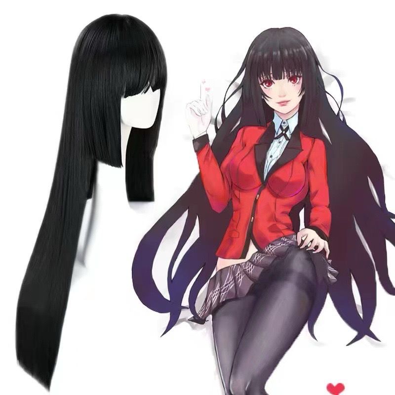 Kakegurui-Momobami Kirari&amp; Yumeko Jabami Cosplay Wig