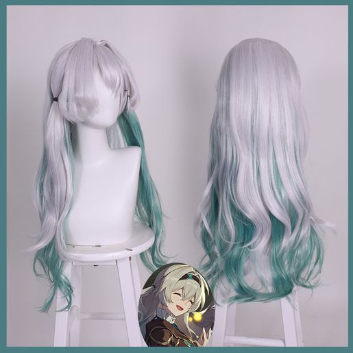 Honkai Star Rail Firefly Cosplay Wig one size