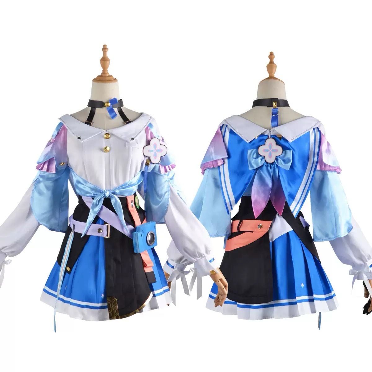 Honkai Star Rail March 7th Cosplay Costume Wig