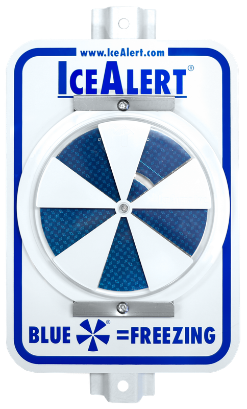 IceAlert® Sign with Universal Mount