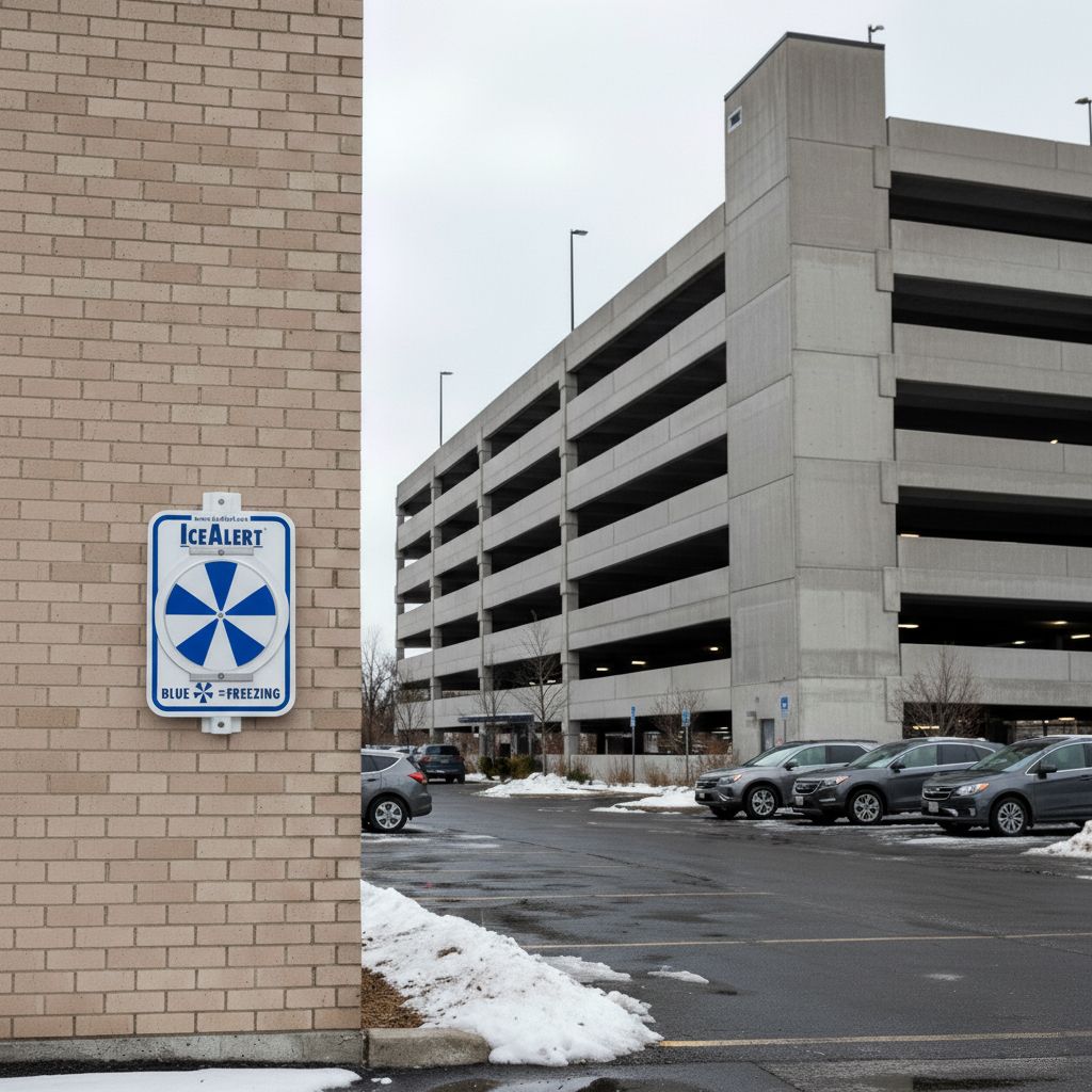 IceAlert® Sign with Universal Mount