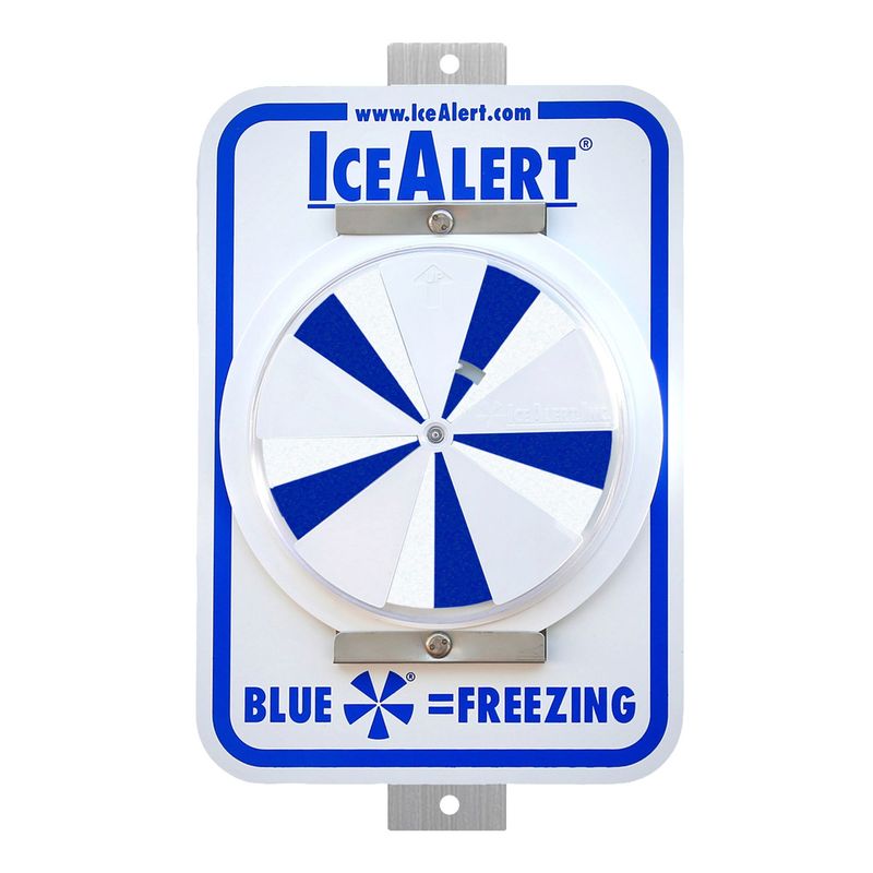 IceAlert® Sign with Universal Mount