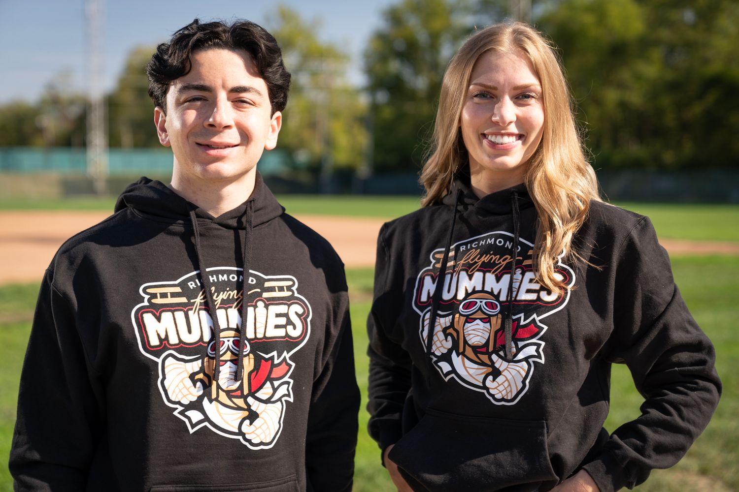 Adult Full Logo Black Hoodie