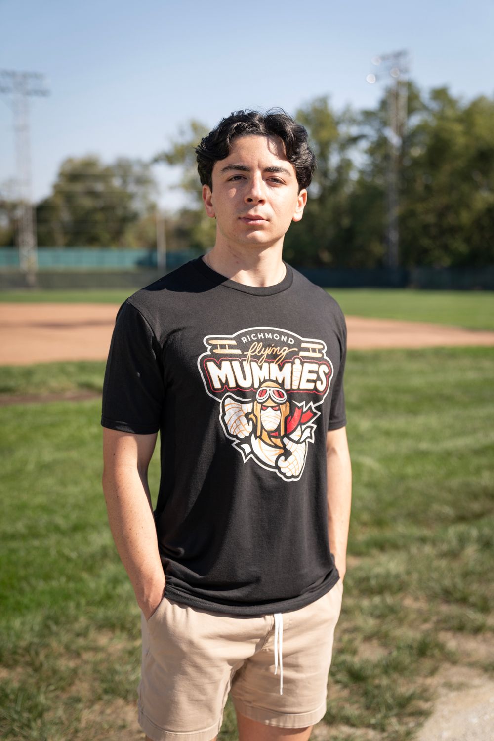 Adult Full Logo Black T-Shirt