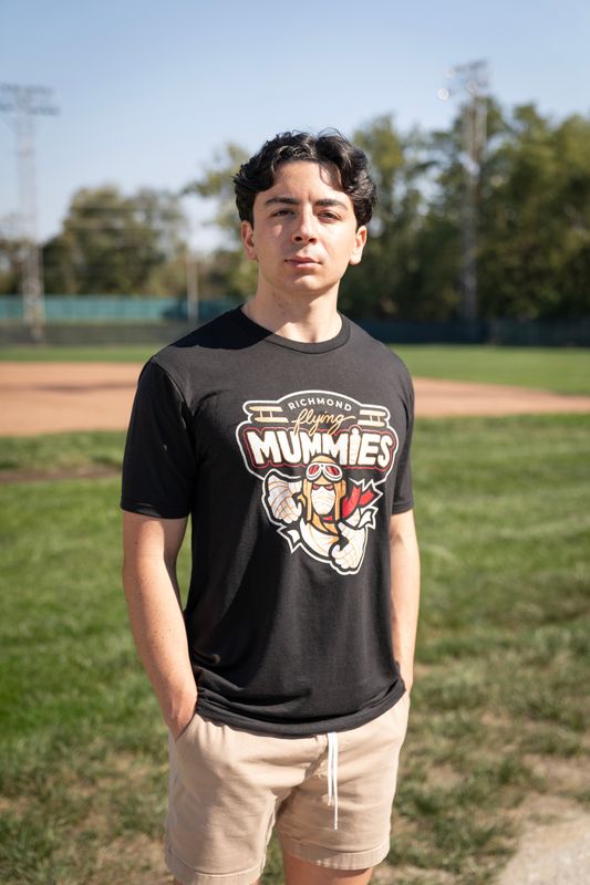 Adult Full Logo Black T-Shirt