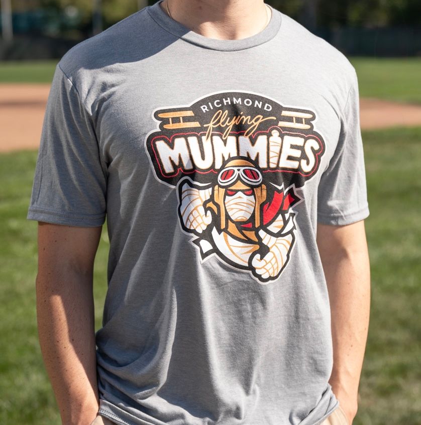 Youth Full Logo T-Shirt Grey