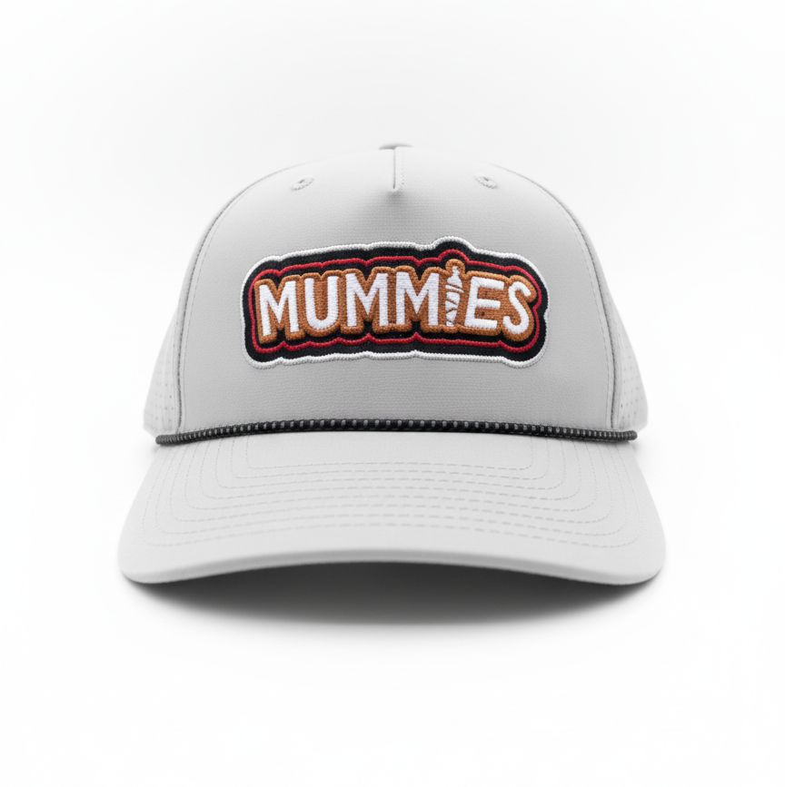 Grey Rope Adjustable Hat