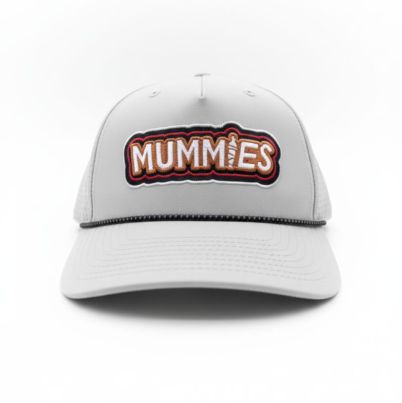 Grey Rope Adjustable Hat