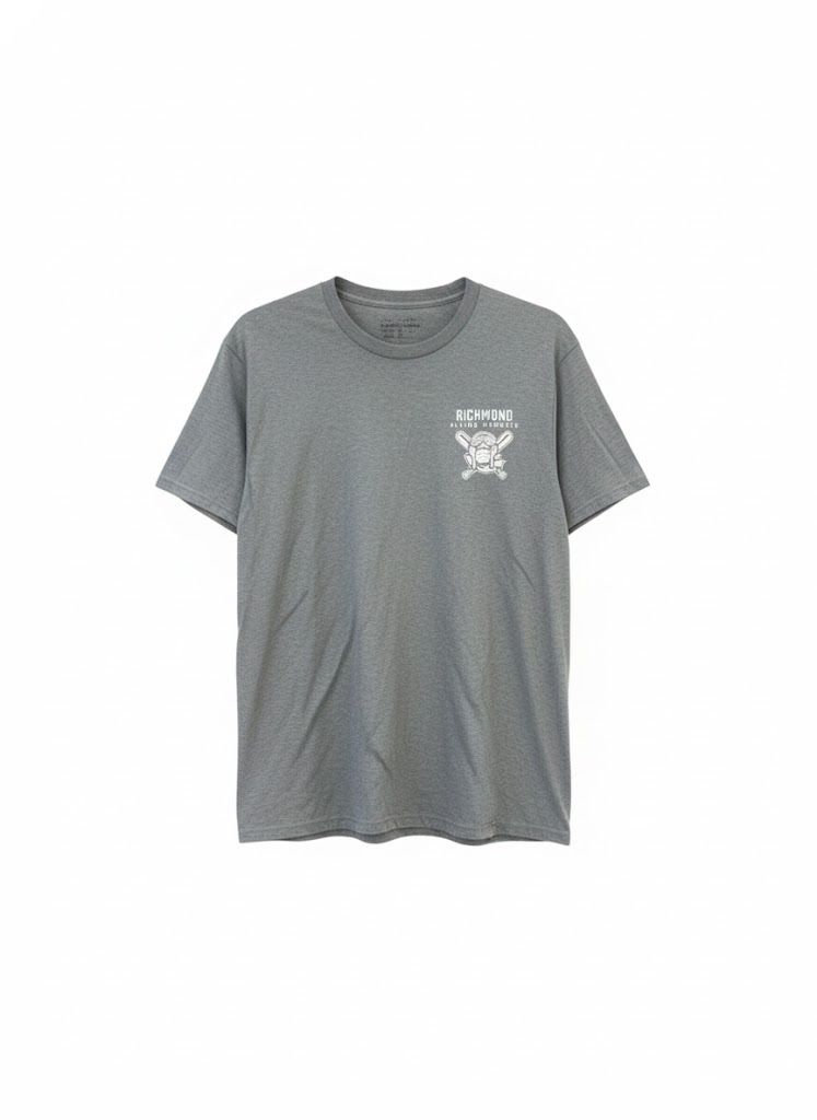 Grey Full Back Logo T-Shirt