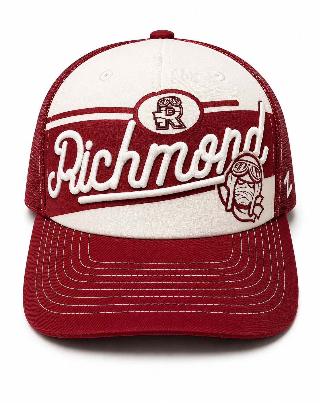 Richmond Red &amp; White Trucker Hat