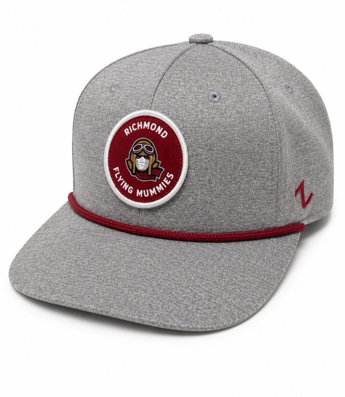 Richmond Grey Adjustable Red Rope Hat