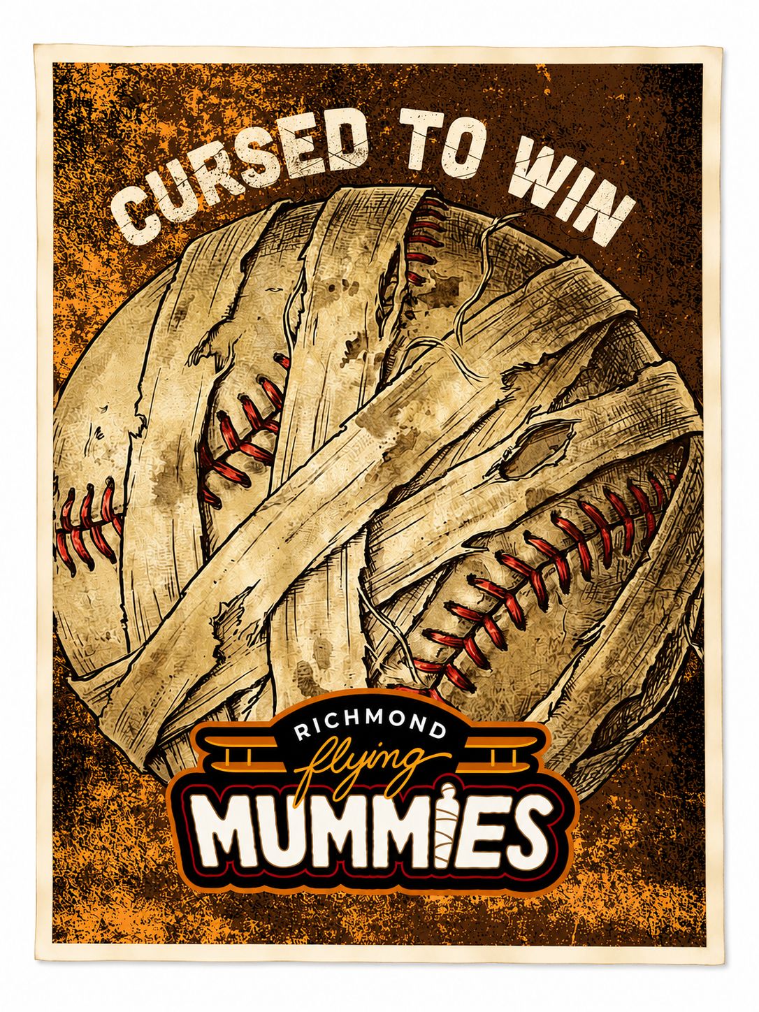"Cursed to Win" Poster Pete Poster