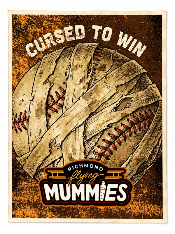 "Cursed to Win" Poster Pete Poster