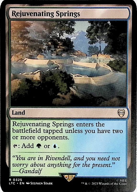 Rejuvenating Springs Commander:
