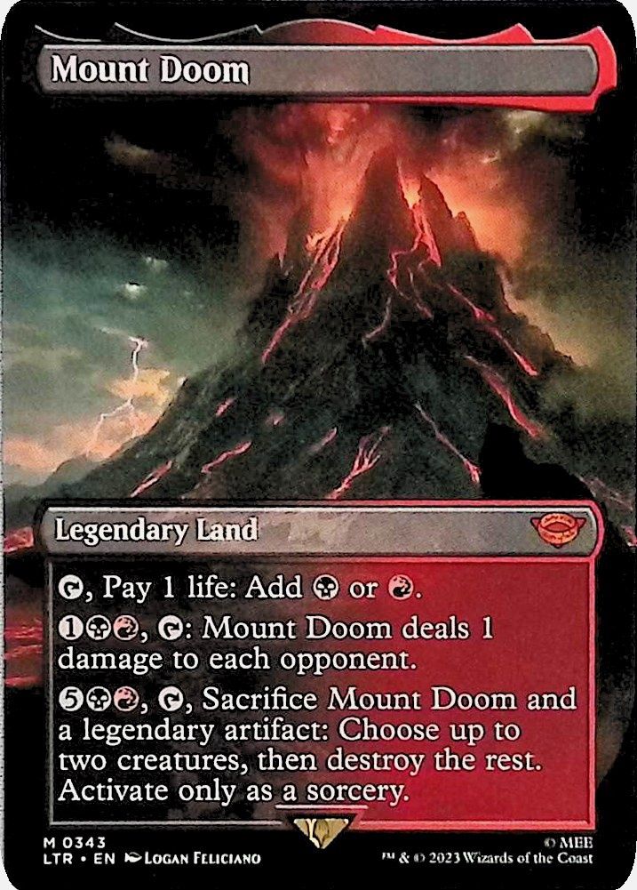 Mount Doom (Borderless) Universes Beyond: