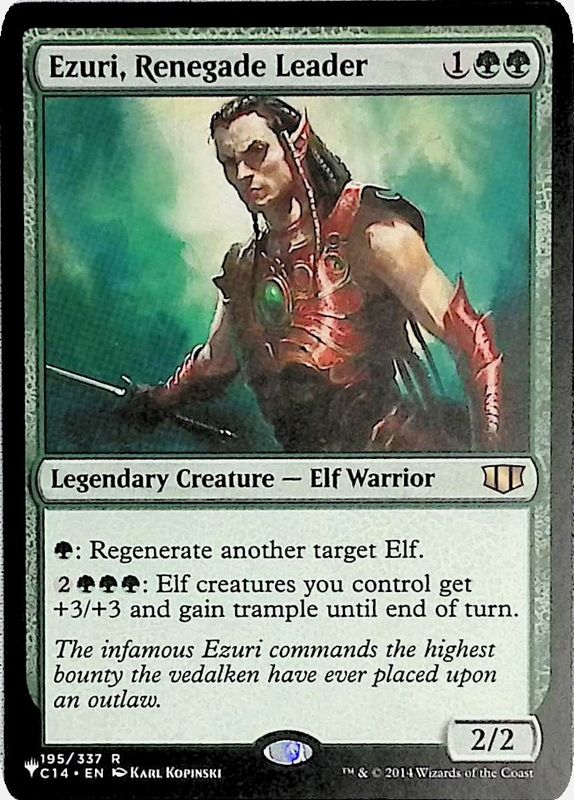 Ezuri, Renegade Leader