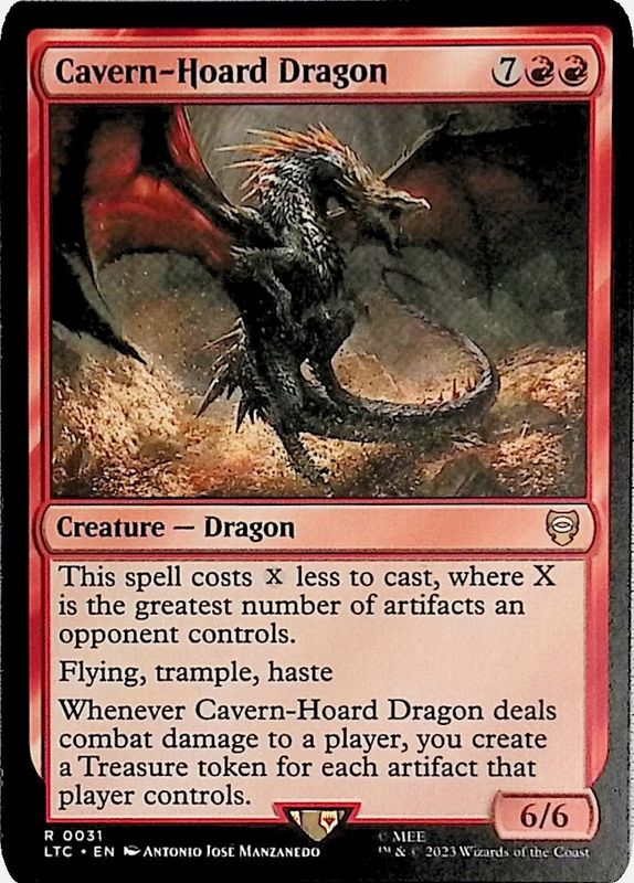Cavern-Hoard Dragon Commander: