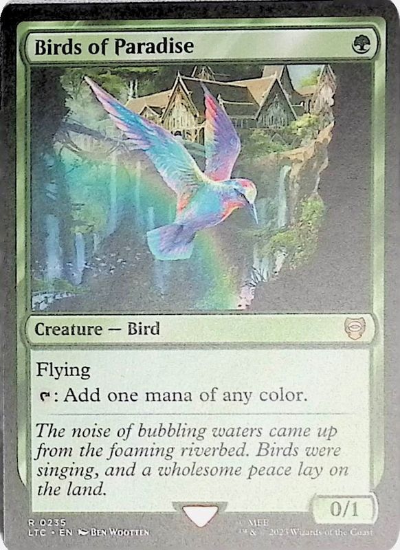Birds of Paradise Commander: