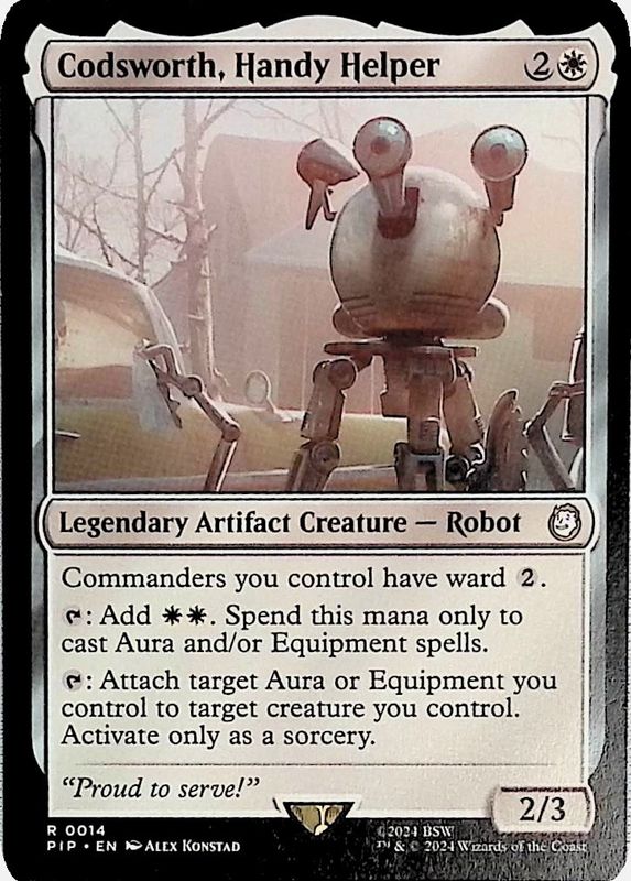 Codsworth, Handy Helper