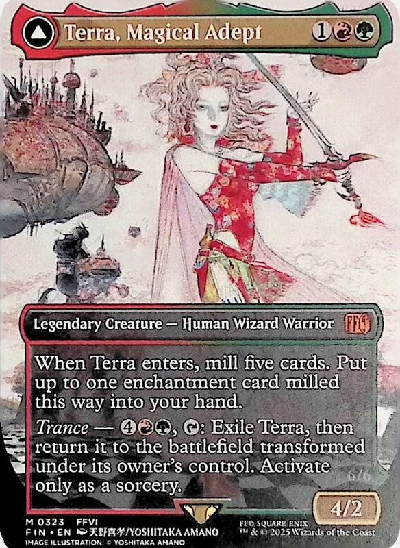 Terra, Magical Adept (Borderless)