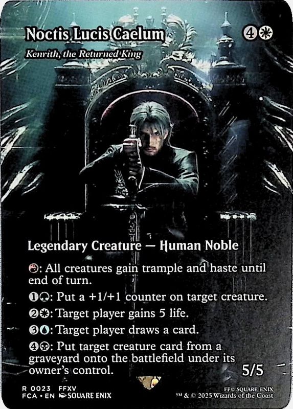 Noctis Lucis Caelum - Kenrith, the Returned King (Showcase)