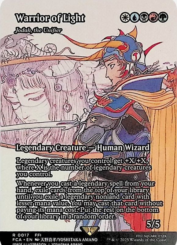 Warrior of Light - Jodah, the Unifier (Showcase)