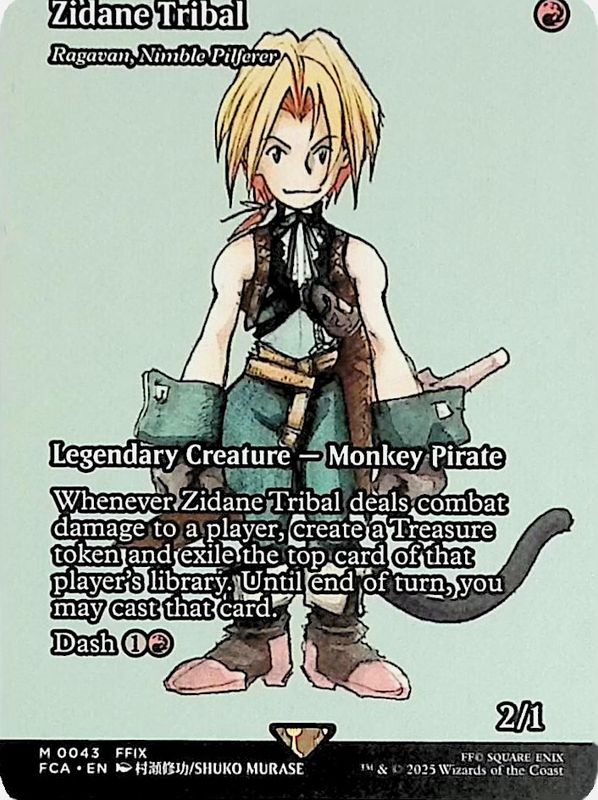 Zidane Tribal - Ragavan, Nimble Pilferer (Showcase)