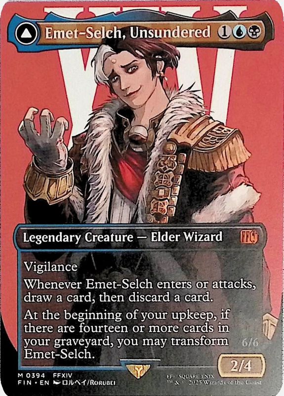 Emet-Selch, Unsundered (Borderless)