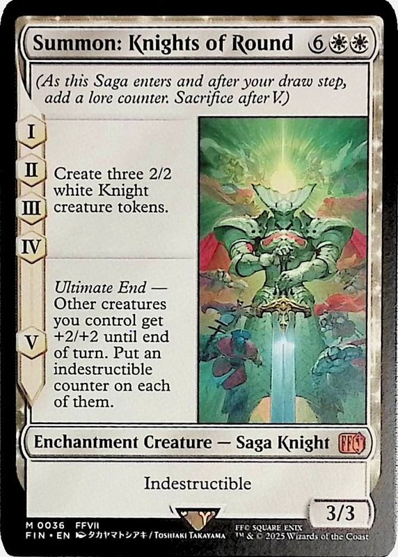 Summon: Knights of Round